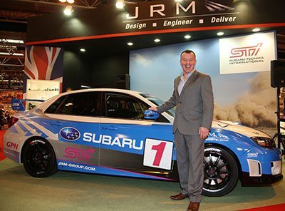 Niall McShea will drive the new Subaru WRX STI