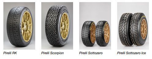 Pirelli WRC tyres