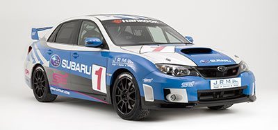 Subaru WRX STI rally car, 2014