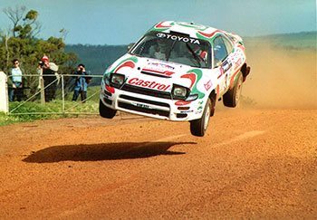 Didier Auriol at Muresk in the 1994 Rally Australia.