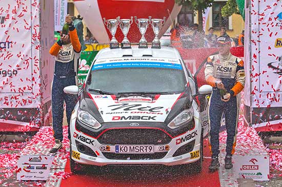 PL17 WRC3 JWRC winners Solans