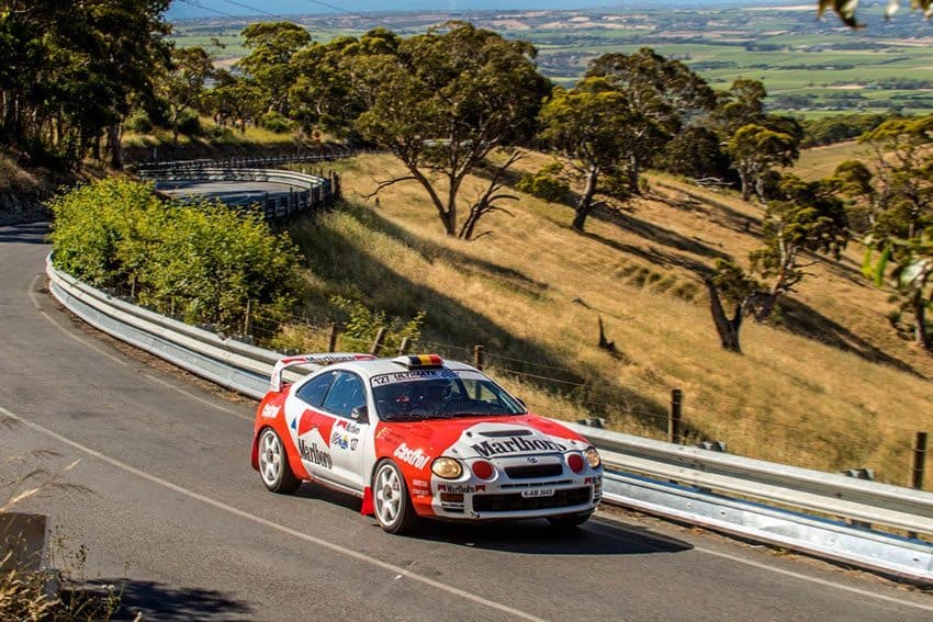 Stuart Bowes will drive his ex-Freddy Loix Celica GT-Four in the Adelaide Rally. 