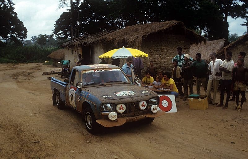 African Group B car in Kenya