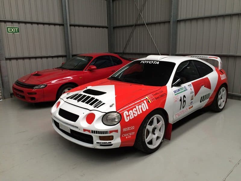 A Toyota Team Europe Celica GT-Four is now residing in South 