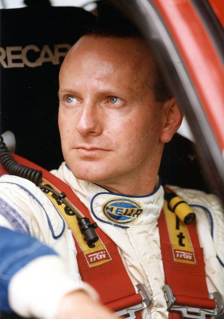 Australian rally driver Ed Ordynski