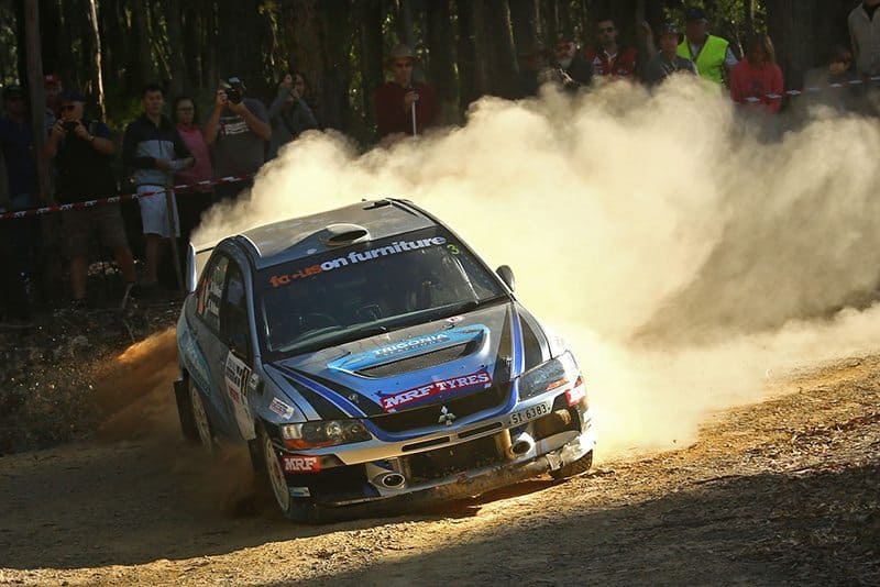 Rally driver Marcus Walker