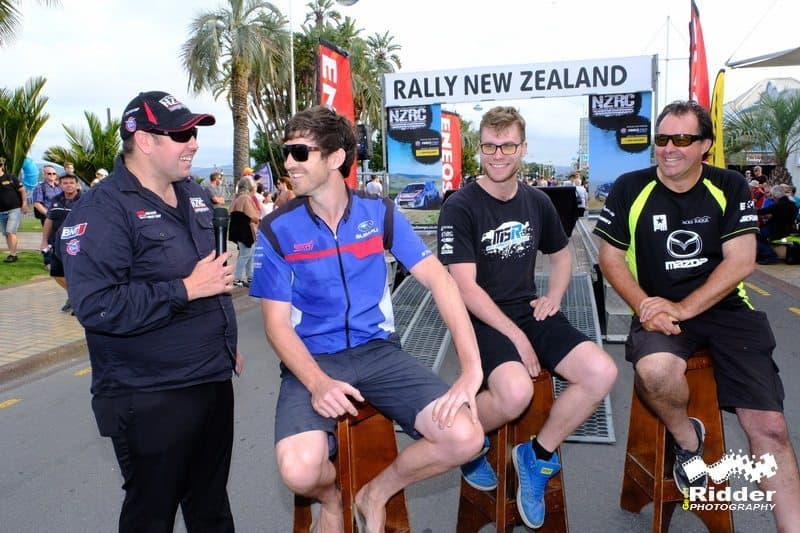 New Zealand rally drivers