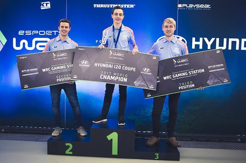 WRC game competition winners