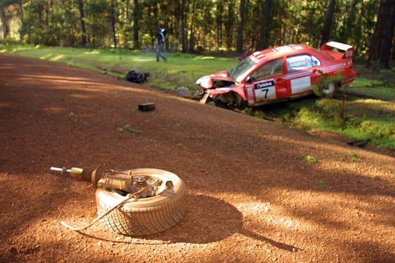 Francois Delecour Rally Australia 2002