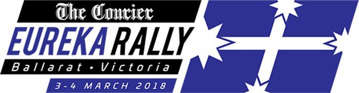 The Courier Eureka Rally logo