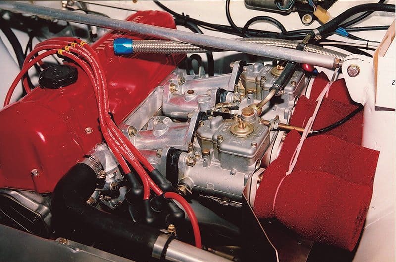 Datsun 1600 rally engine