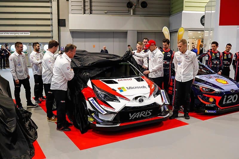 Toyota unveil their 2018 Yaris WRC