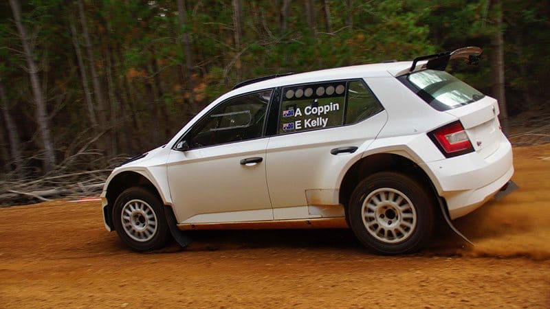 Adrian Coppin will also drive a Skoda Fabia R5 in this weekend's Forest Rally. Photo: Kevin McIntyre