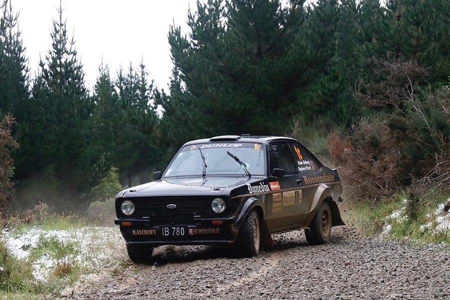 Mads Ostberg Otago Rally test