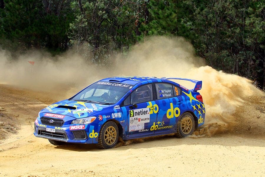Molly Taylor will be hoping for a change of fortune at Subaru Rally Tasmania. Photo: Luke Whitten