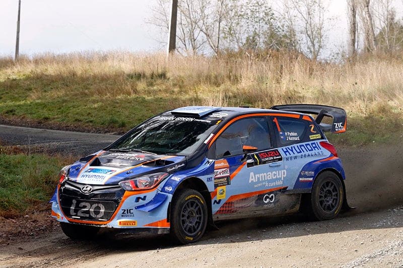 Hayden Paddon and Hyundai NZ have built a world class come on home soil. Photo: Peter Whitten
