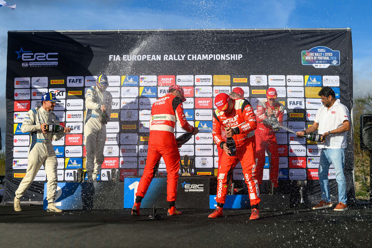 Sesks hits back to win ERC finale - RallySport Magazine